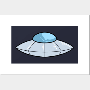 Little UFO Posters and Art